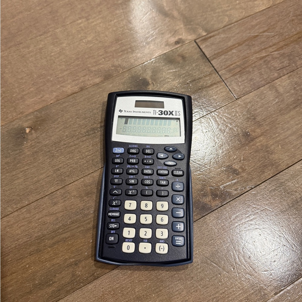 Texas Instruments Dark Blue Calculator - Picture 2 of 2